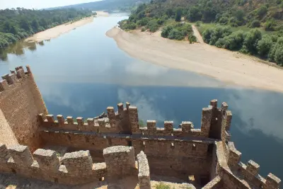 Flussstrand Carrazeda