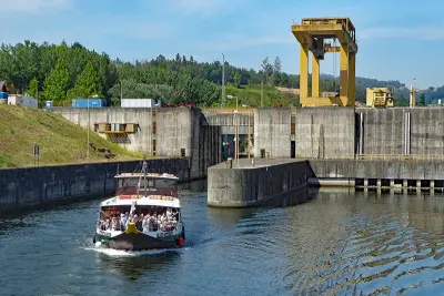 Stausee Crestuma-Lever