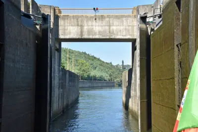 Stausee Crestuma-Lever