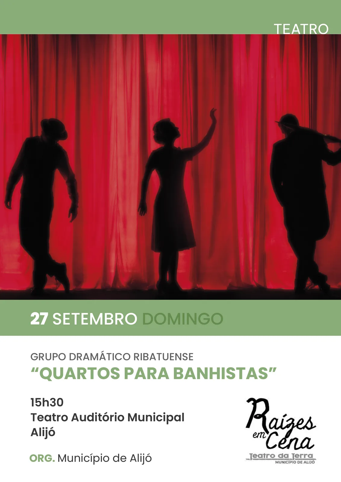 Teatro “Quartos para Banhistas”