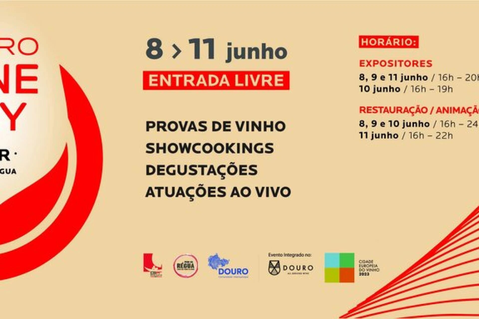 Douro Wine City na Régua celebra o vinho de 8 a 11 de junho: Descubra o evento imperdível para os amantes de vinho